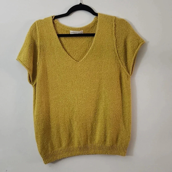 By Anthropologie Valentina short sleeve sweater medium - Picture 1 of 5